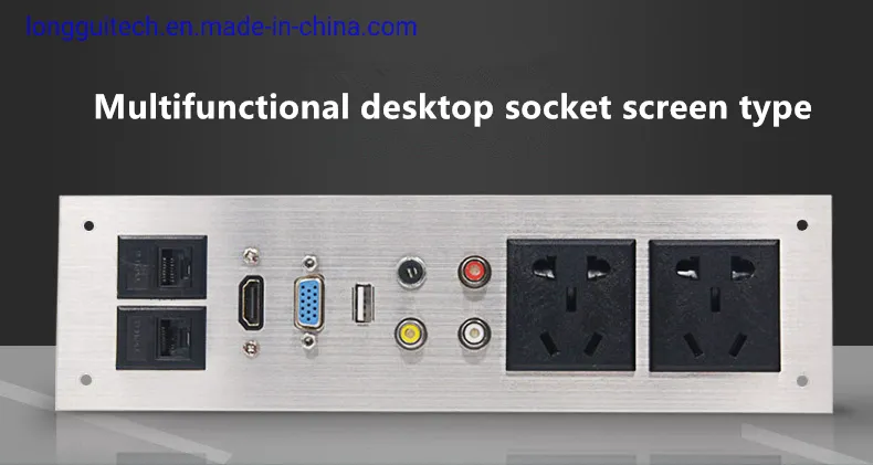 Desktop Multifunktionsbildschirmsteckdose pictures & photos