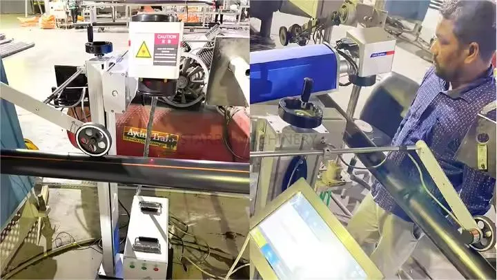 Kosteneffectieve coderingsmachine vezel laser markeermachine 30W laser datum coderingsmachine pictures & photos