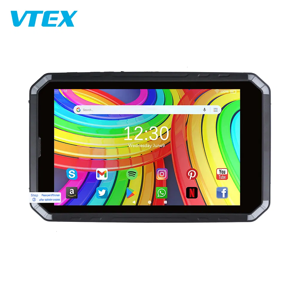OEM 8 인치 방수형 태블릿 IP68 방수 10000mAh 내구성 있는 안드로이드 바코드 스캐너 태블릿 pictures & photos