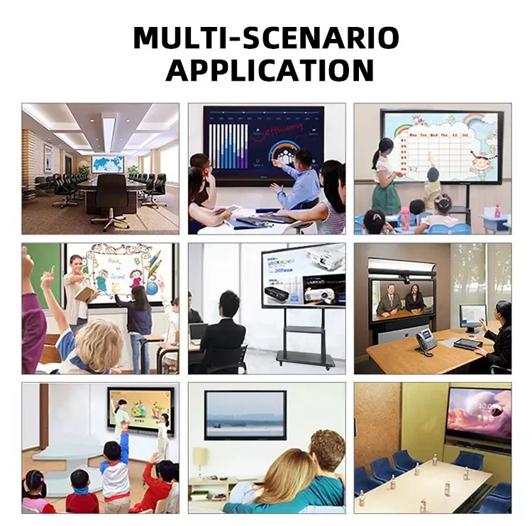 LED Aanraakcomputer Aanraak Interactief Vlak Paneel Slimme Bord Miboard Kiosk Conferentie Vergadering Whiteboard Weergave LCD Scherm LCD Module pictures & photos