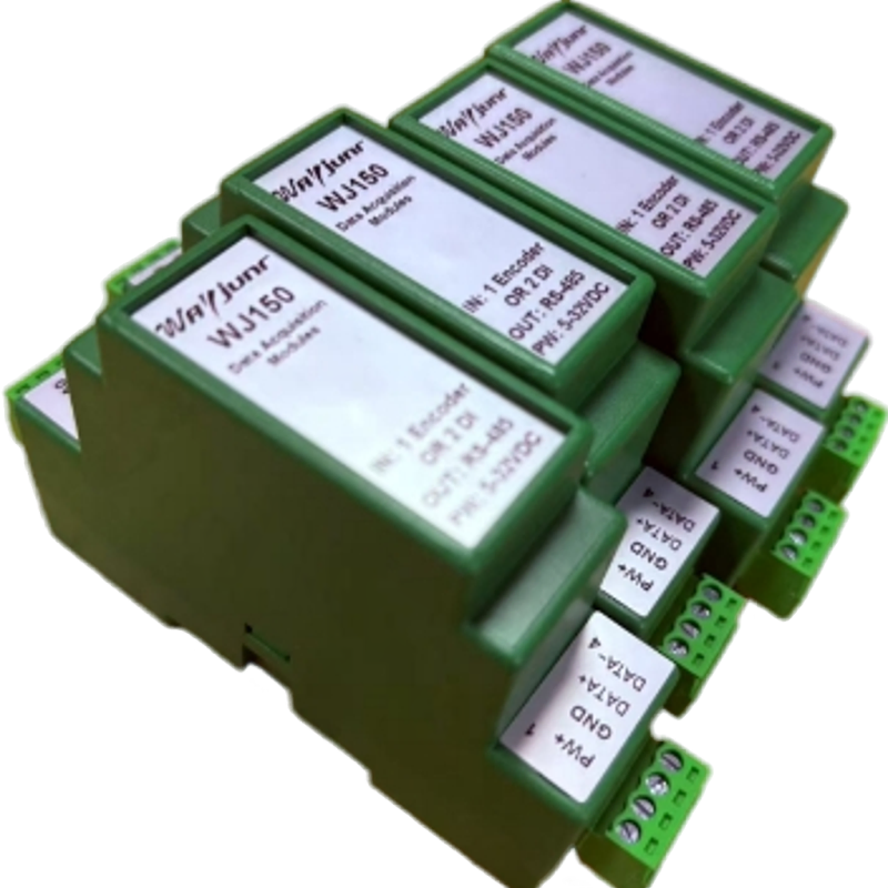 Dữ liệu mã hóa tín hiệu 1-Channel xung dòng sản phẩm số lượng đồng hồ đo lưu lượng đo lường bộ chuyển đổi mô-đun Io bộ đếm Modbus RTU pictures & photos