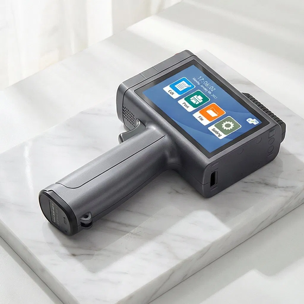 Mini kapazitiver Touchscreen Handheld Datencoder tragbare Inkjet-Codiermaschine pictures & photos