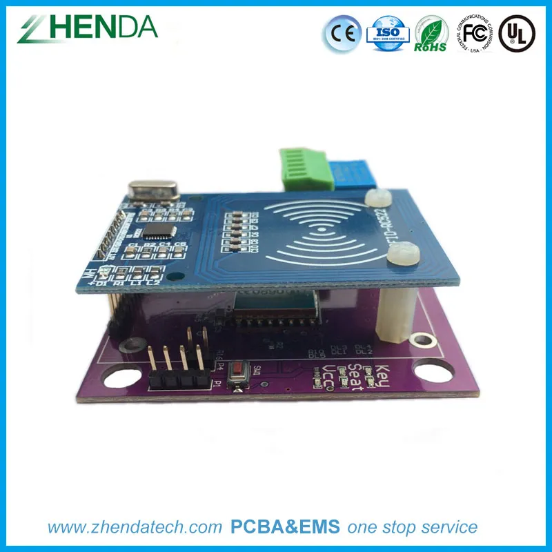 Assemblage de PCB multicouche rigide personnalisé professionnel avec pistes de haute précision et composants pictures & photos