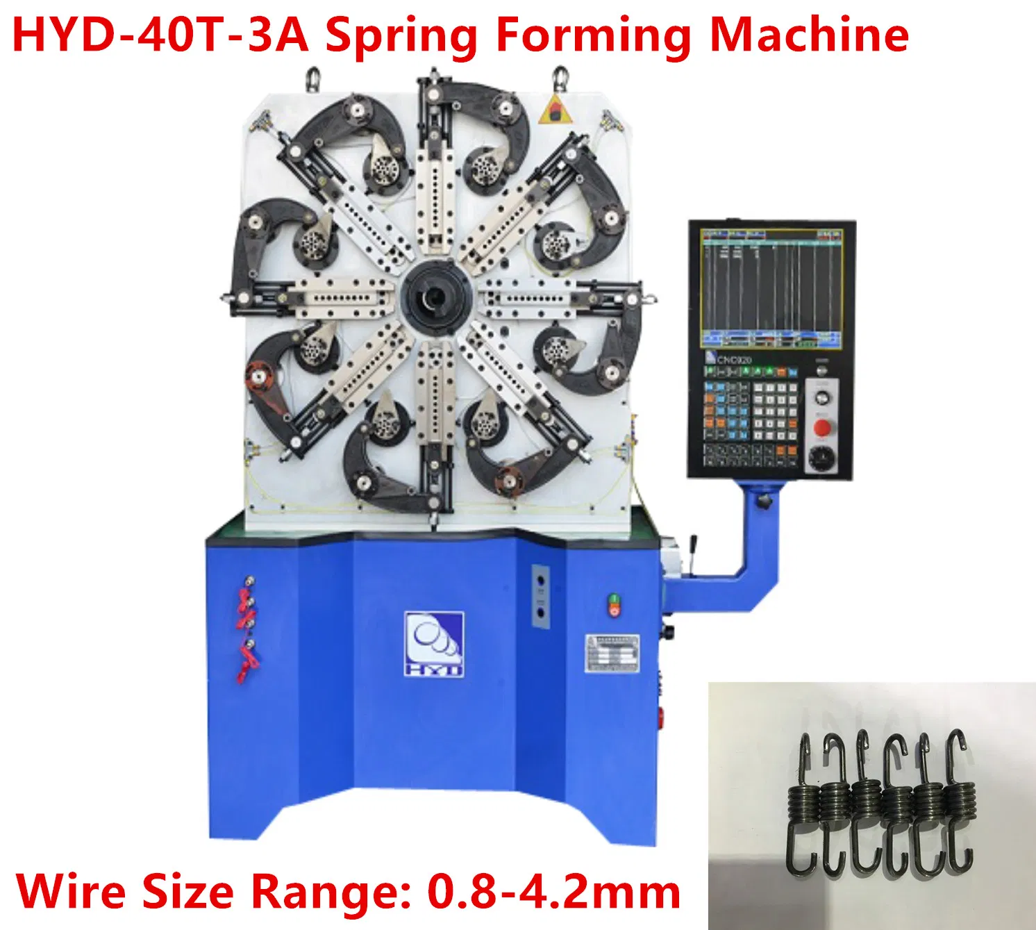 CNC Kelepçe Yay Yapma Makinesi Yüksek Hızda Yay Şekillendirme Makinesi pictures & photos