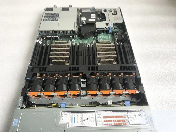 시스템 서버 R640 원본 스토리지 랙 서버 파워엣지 R750 R740 R730 R650 R640 랙 서버 pictures & photos