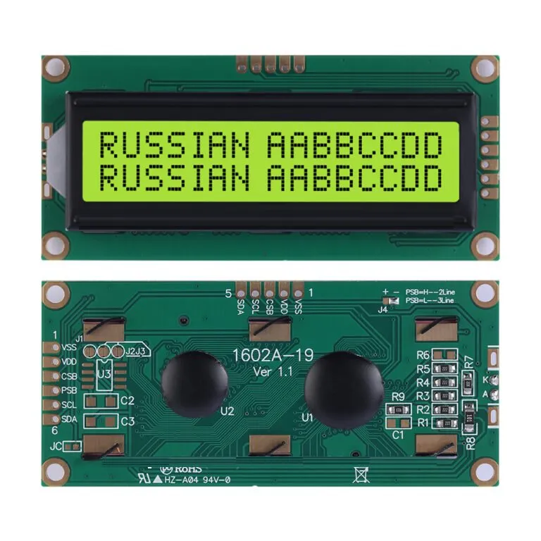5V โมดูลจอแสดงผล LCD สองแถวสำหรับการควบคุม Arduino pictures & photos