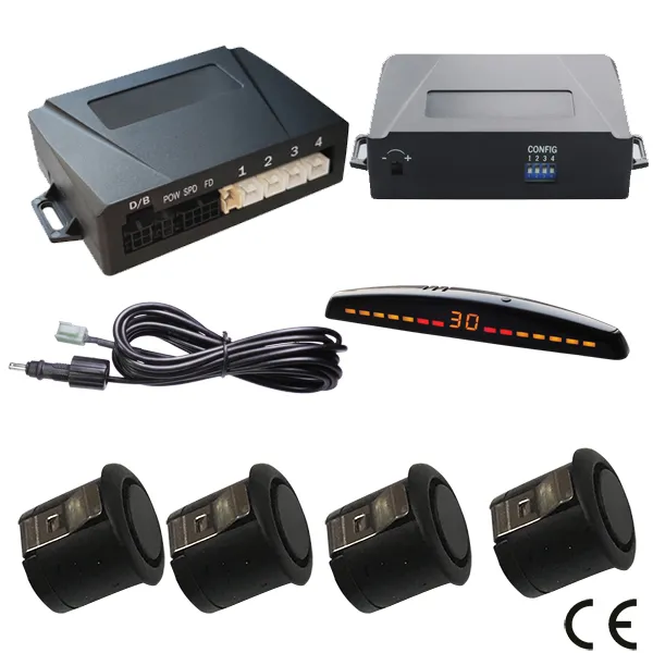 จอแสดงผล LED เซ็นเซอร์ถอยหลังสำหรับรถยนต์ด้านหน้าและด้านหลัง pictures & photos
