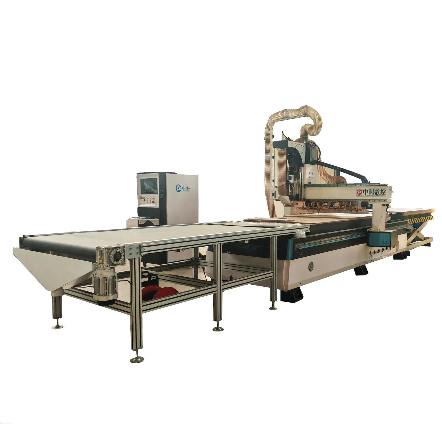 โต๊ะโหลดและปล่อยอัตโนมัติ เครื่องจักร CNC สำหรับงานไม้แบบเนสติ้ง pictures & photos