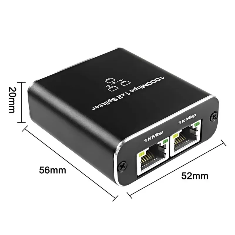 Netzwerk-Splitter, Netzwerk RJ45 Splitter, RJ45 LAN-Karte pictures & photos