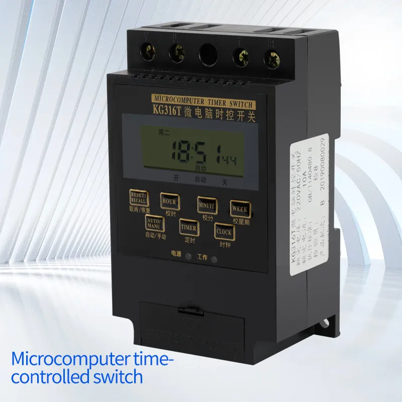 Fornitura diretta dalla fabbrica interruttore temporizzatore a microcomputer per il controllo del tempo pictures & photos
