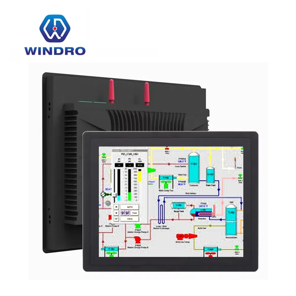 Ordinateur tout-en-un avec écran tactile capacitif, panneau industriel, prend en charge les systèmes d'exploitation Windows, Android et Linux pictures & photos