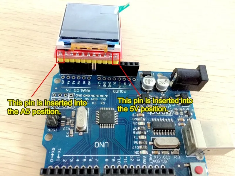 Modul SPI SPI Modul 128X128 Resolusi SPI 1.44 inci Modul Tampilan LCM persegi pictures & photos