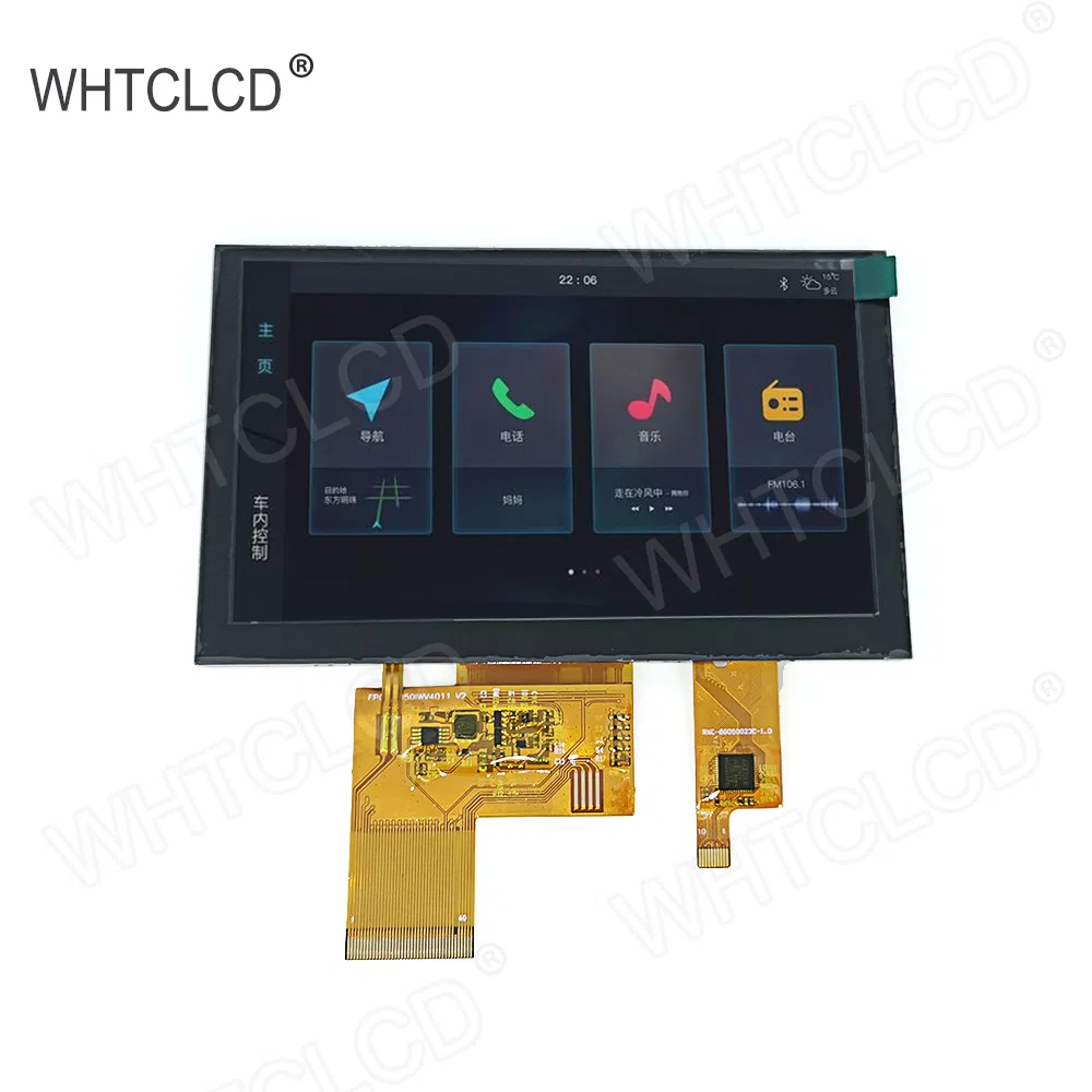 5 Modulo LCD RGB ad Alta Risoluzione 800X480 con Funzionalità Touch pictures & photos