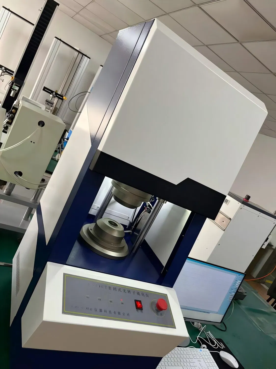 Reômetro Sem Rotor Computadorizado para Máquinas de Reologia de Materiais de Borracha pictures & photos