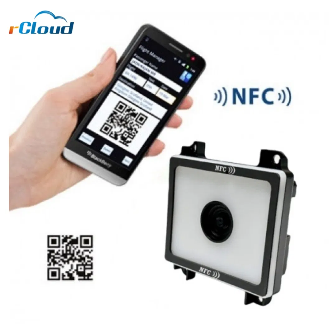 Scanner di pagamento con codice QR incorporato e lettore NFC pictures & photos