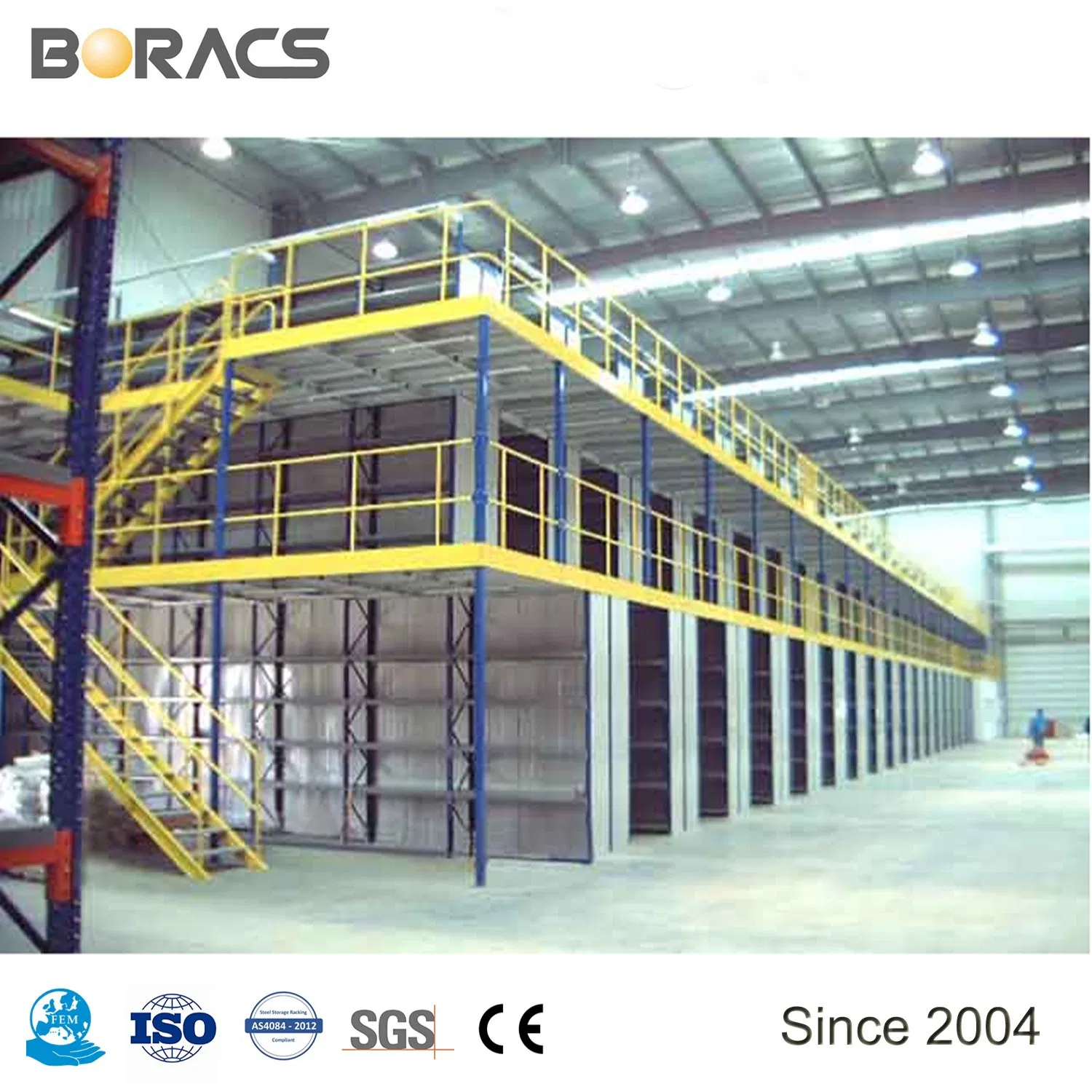 Rack mezzanino e pavimento piattaforma ad alta utilizzazione dello spazio, sistema di scaffalature multi livello pictures & photos