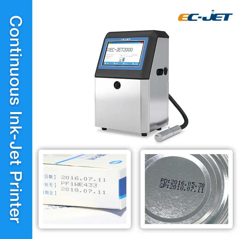 Variabler Datenbatchcode Tintenstrahldruckmaschine (EC-JET2000) pictures & photos