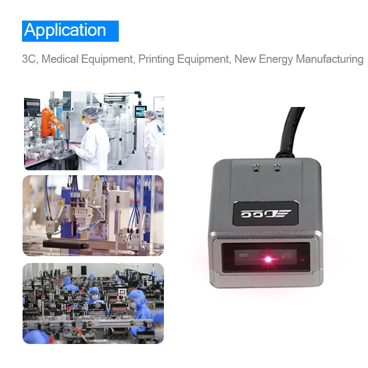 Ingebouwde Qr Code Lezer 2D Barcode Scanner Module Mrz Paspoort Lezer Vaste Montage Scanner RS232 pictures & photos