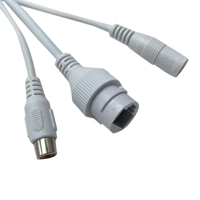 カスタム RJ45 CCTVネットワークPoe IPカメラモジュールビデオ電源ケーブルセキュリティカメラケーブル pictures & photos