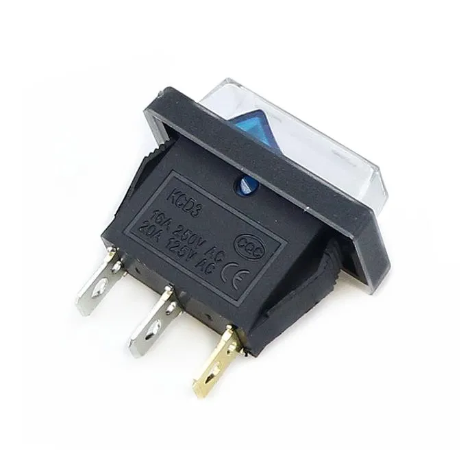 encendido apagado R13-Rocker Interruptor con 12V 220V Luz DOT Rleil Interruptor de palanca T105 Interruptor de palanca T85 Kcd3 pictures & photos