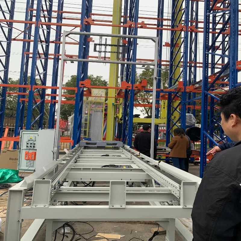 Sistema de almacenamiento automático de chapa metálica para estanterías industriales, estantes de almacenamiento en almacén como estantes RS con estantería de palets selectiva pictures & photos