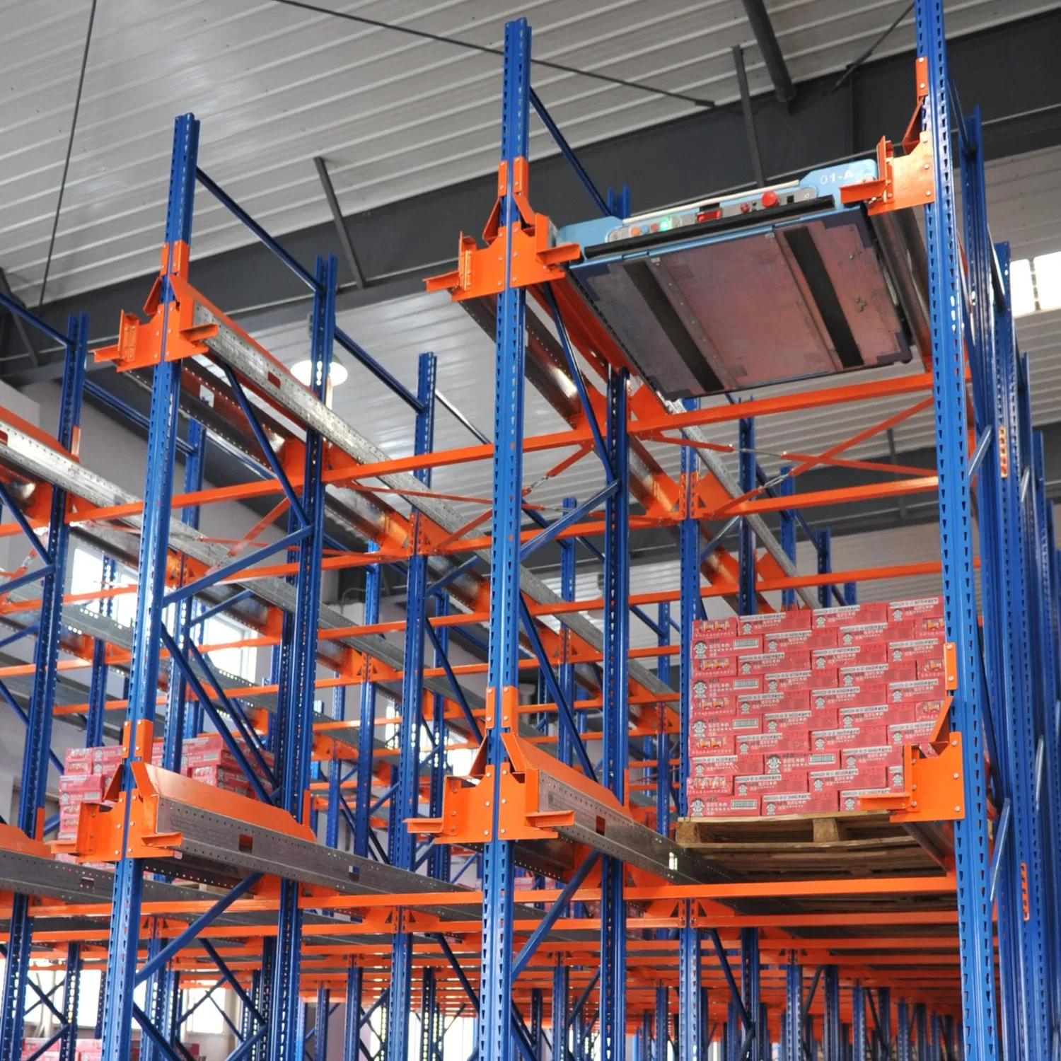 Hochdichte Metall-Multilevel-Palettenregale maßgeschneiderte langlebige Shuttle-Regale für die Lagerung im Lager pictures & photos