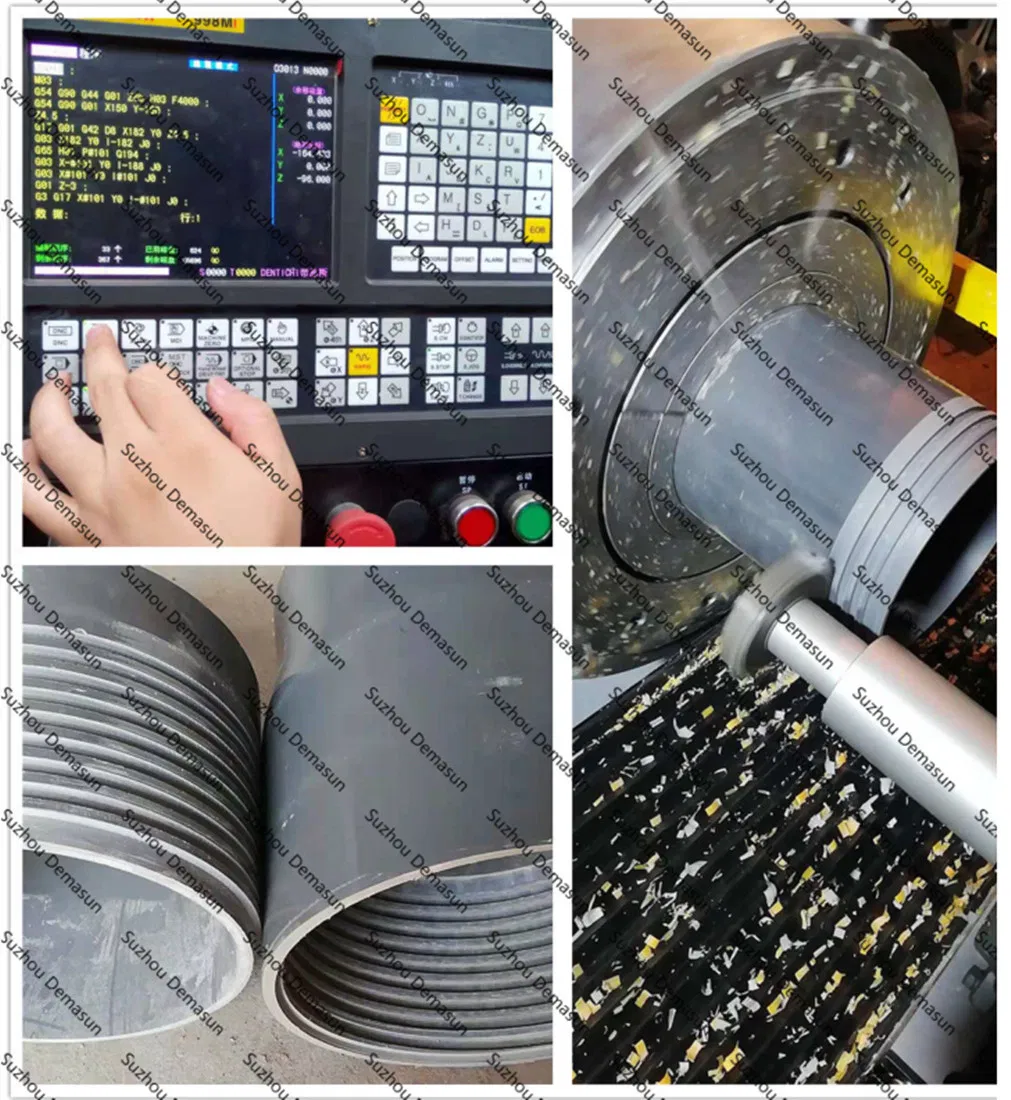 Kolay İşlem PVC Boru Diş Açma Makinesi Plastik Makine Boru Diş Açma Plastik Boru Yapma Su Borusu Diş Açma Makinesi pictures & photos