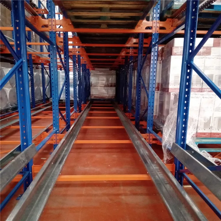 Sistem Rak Pallet Shuttle Penyimpanan Otomatis Sistem Rak Radio Shuttle pictures & photos