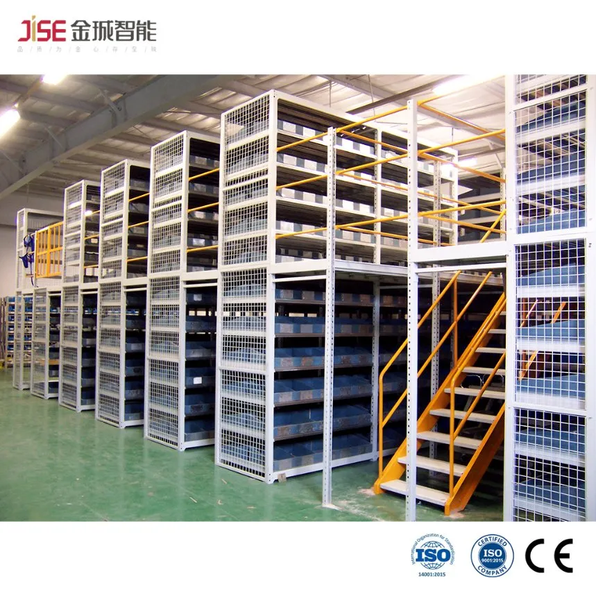 Rak Gudang Racking Masuk Racking Kereta Otomatis Rak Penyimpanan Multi Mendukung Mezanin pictures & photos
