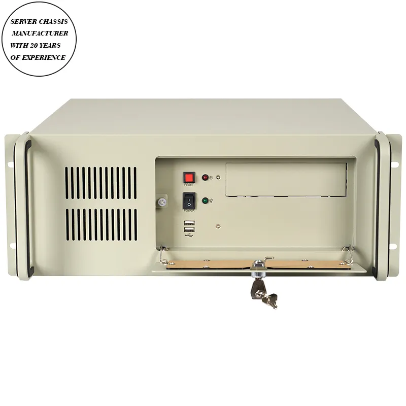 4u ตู้เซิร์ฟเวอร์แบบติดตั้งในตู้ Rack Chassis พร้อม 1 5.25'' CD-ROM pictures & photos