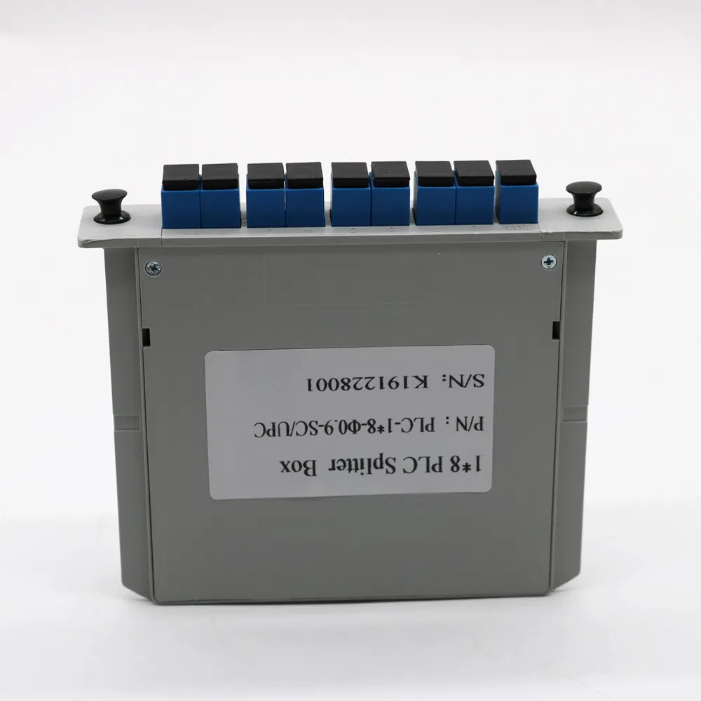 Modulo di distribuzione del segnale luminoso stabile a splitter ottico PLC per telecomunicazioni e centri dati pictures & photos