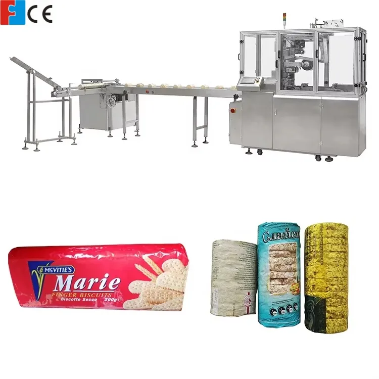 Macchina automatica per l'imballaggio di torte di riso con controllo PLC pictures & photos