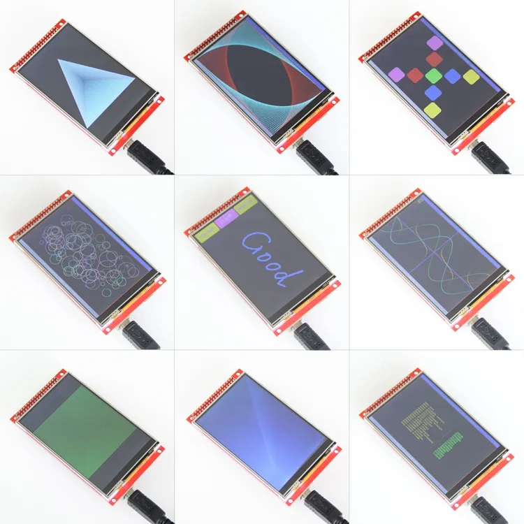 4.0 İnç 320X480 Arduino Mega2560 TFT LCD Modül Ekranı 8bit Paralel Arayüz ile Dokunmatik Panel pictures & photos