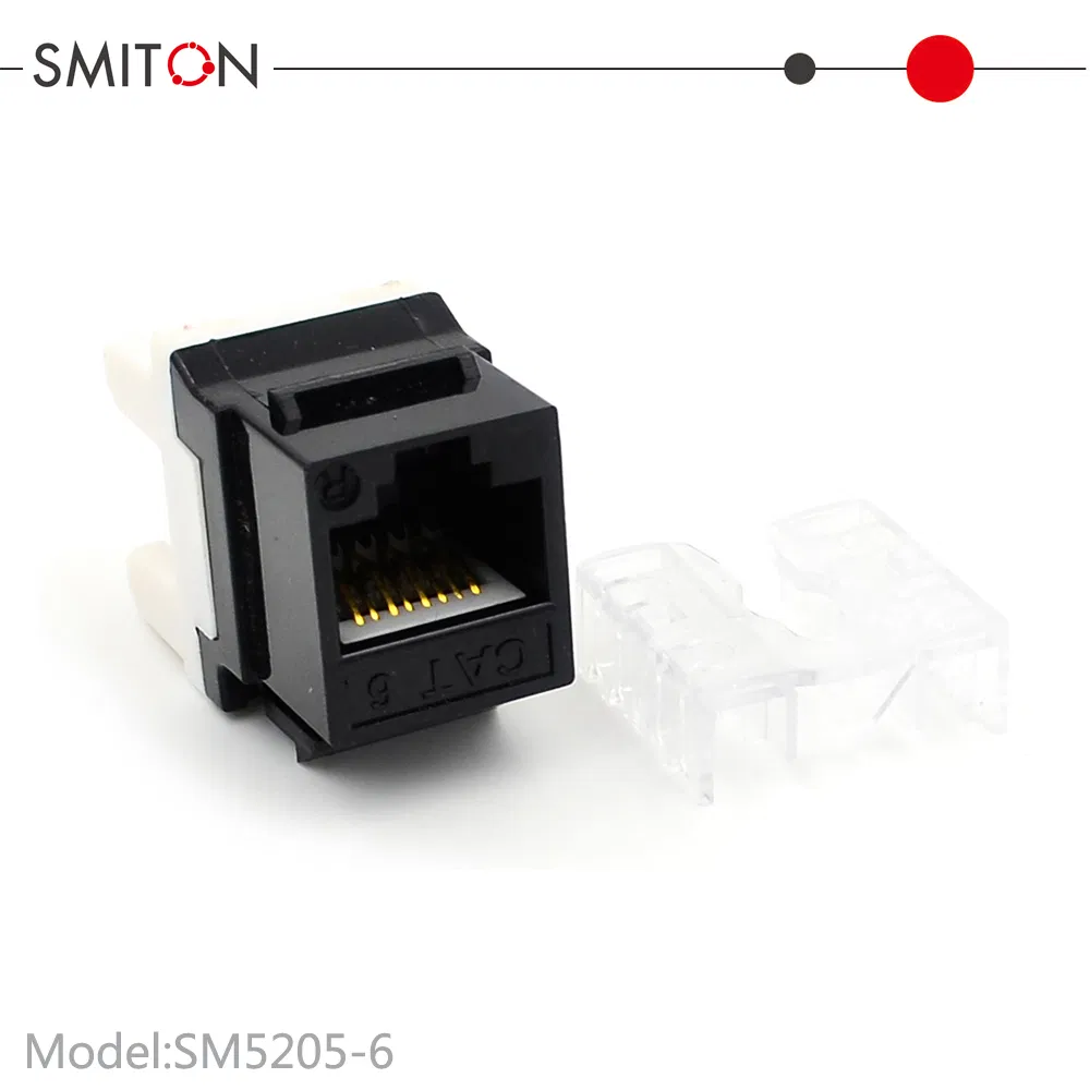 Colore Bianco RJ45 Jack Modulare CAT6 Modulo Keystone pictures & photos