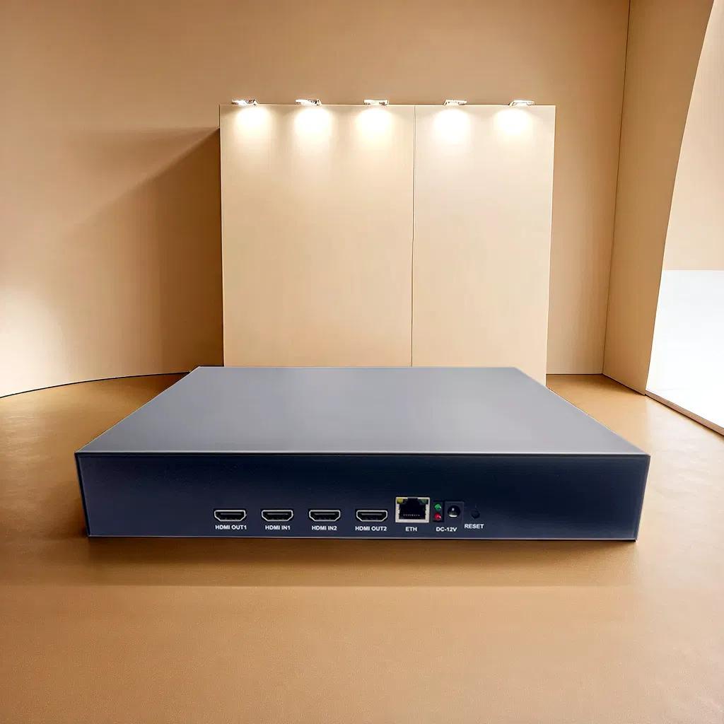 26-Channel (4K การแปลงสัญญาณ) Rtmp Rtmps ตัวแปลงสัญญาณเครือข่าย pictures & photos