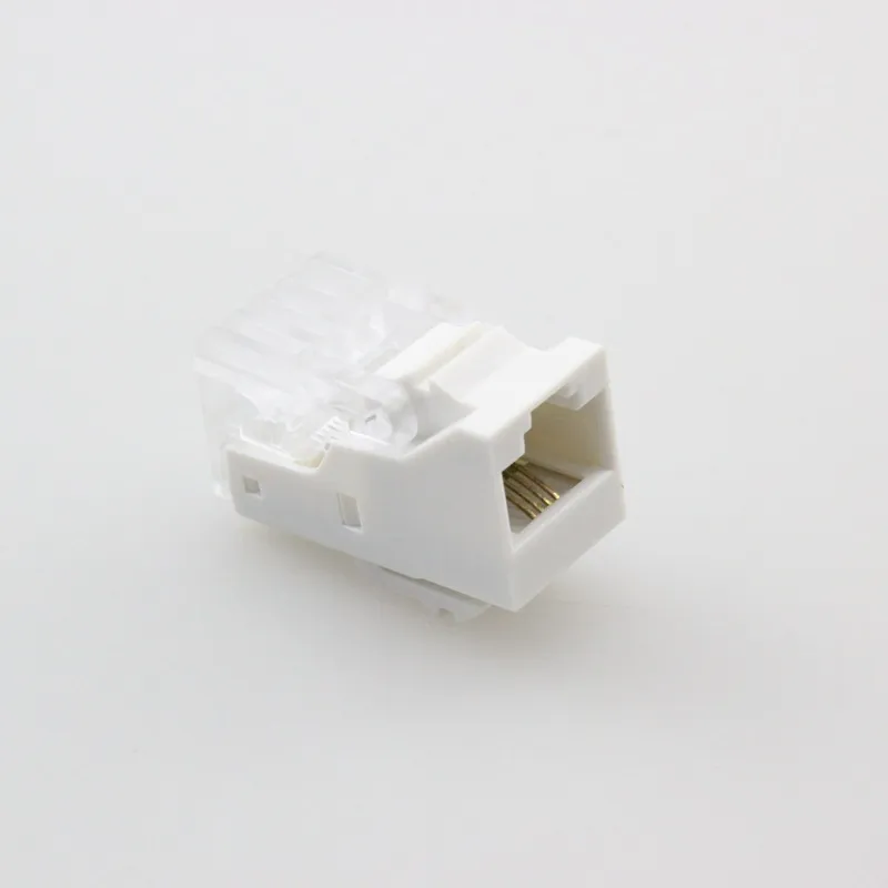 4-Pin CAT3 RJ11 Mô-đun Keystone Điện Thoại Không Cần Dụng Cụ pictures & photos