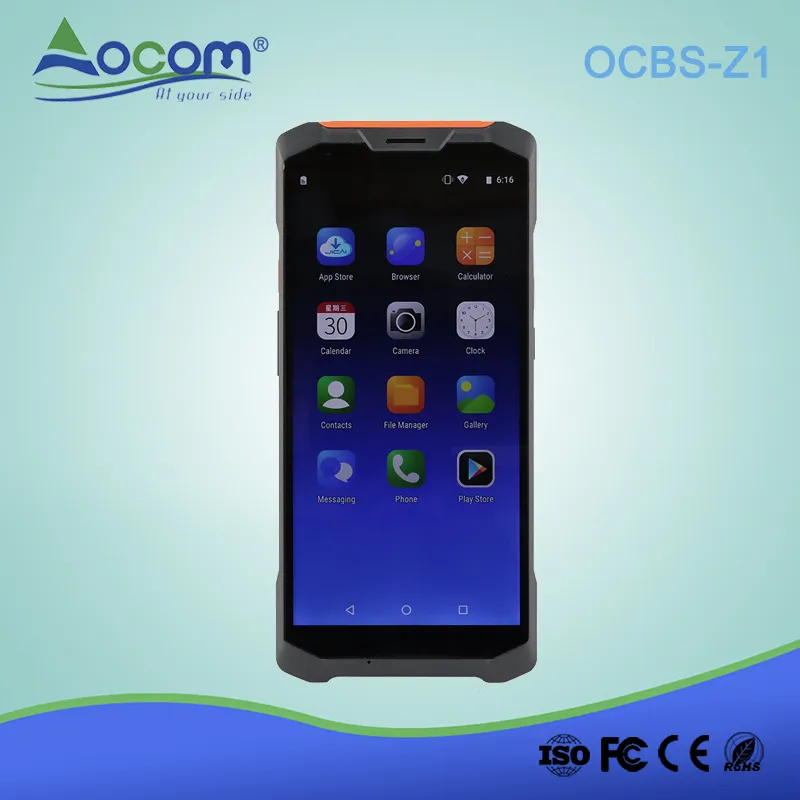 Android 8.1 Robustes Handheld Inventar PDA QR-Code-Scanner Android Datensammler PDA pictures & photos