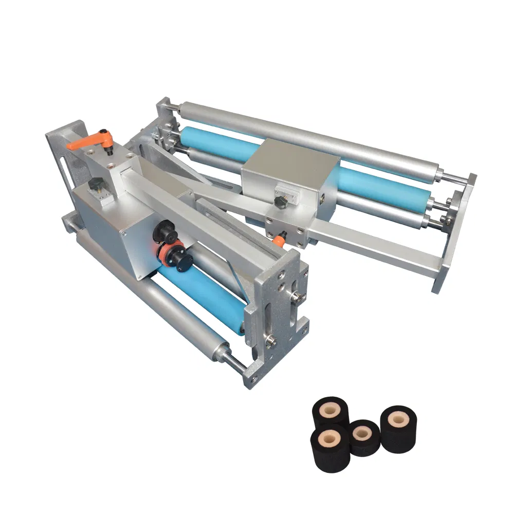 Hz100 Máquina de Impressão com Roda de Tinta Máquina Codificadora de Tinta Quente Máquina de Codificação Automática para Impressão Limpa de Número de Lote pictures & photos