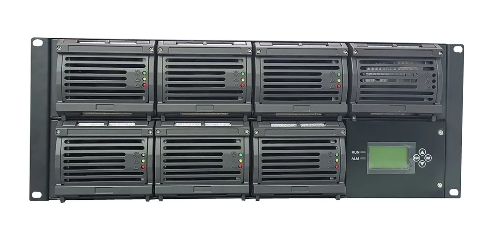 Alta Efficienza 19 Pollici Rack Rettificatore 48V 400A Sistema di Rettificatore Rackmount pictures & photos