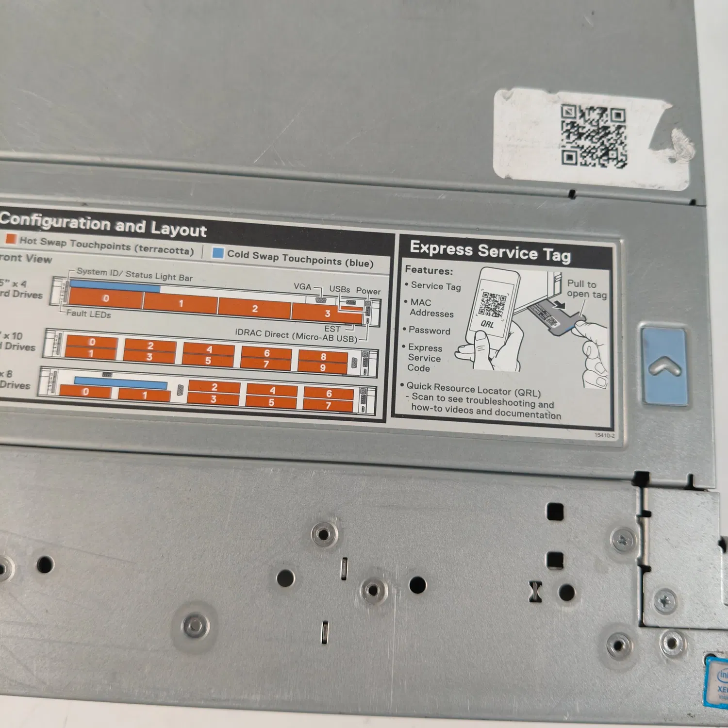 Del Usato R640 R740 1u 2u Server Rack Barebone Sistema Fabbricato in Cina Configurazione Personalizzabile pictures & photos