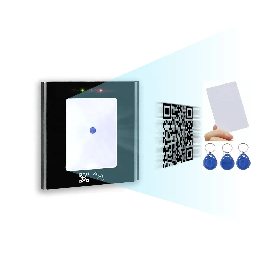 Netzwerk TCP-IP QR-Reader Barcode Scanner RFID Reader Modul USB Kartenleser Zugangsklappe RFID-Leser Tastatur Standalone-Controller RFID Access Controller pictures & photos