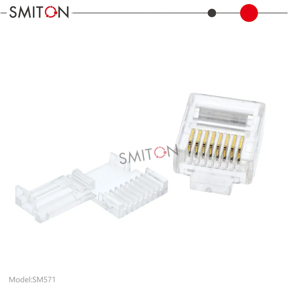 8p8c CAT6 UTP Kısa RJ45 Bağlantı Mini RJ45 Modüler Fiş ile Ekleme pictures & photos