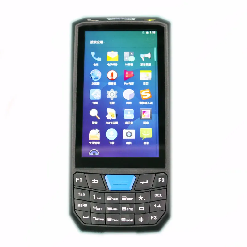 4G/WiFi/Bluetooth Wireless Tragbarer Handheld Computer Data Collection PDA Barcode Scanner Android pictures & photos