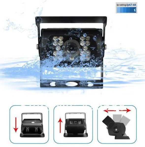 차량 후방 카메라 백 18 LED 원형 후진 카메라 pictures & photos