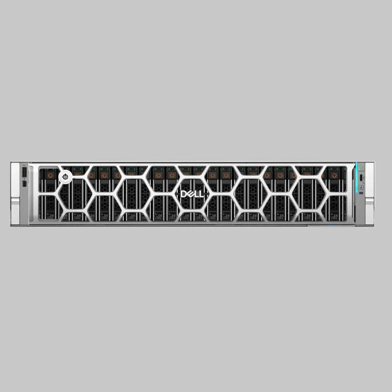Serveur rack Dell PowerEdge R7725 EPYC 9825 pour centre de données, unité pour charges de travail intensives pictures & photos