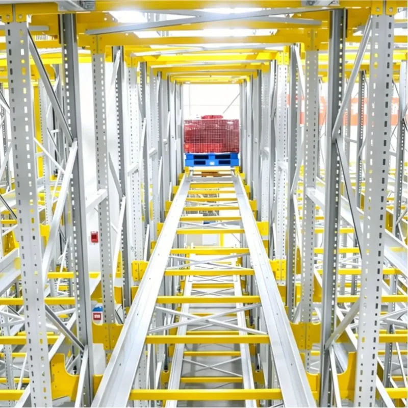 Sistema di stoccaggio a rotazione intelligente FIFO per scaffali di un centro logistico pictures & photos