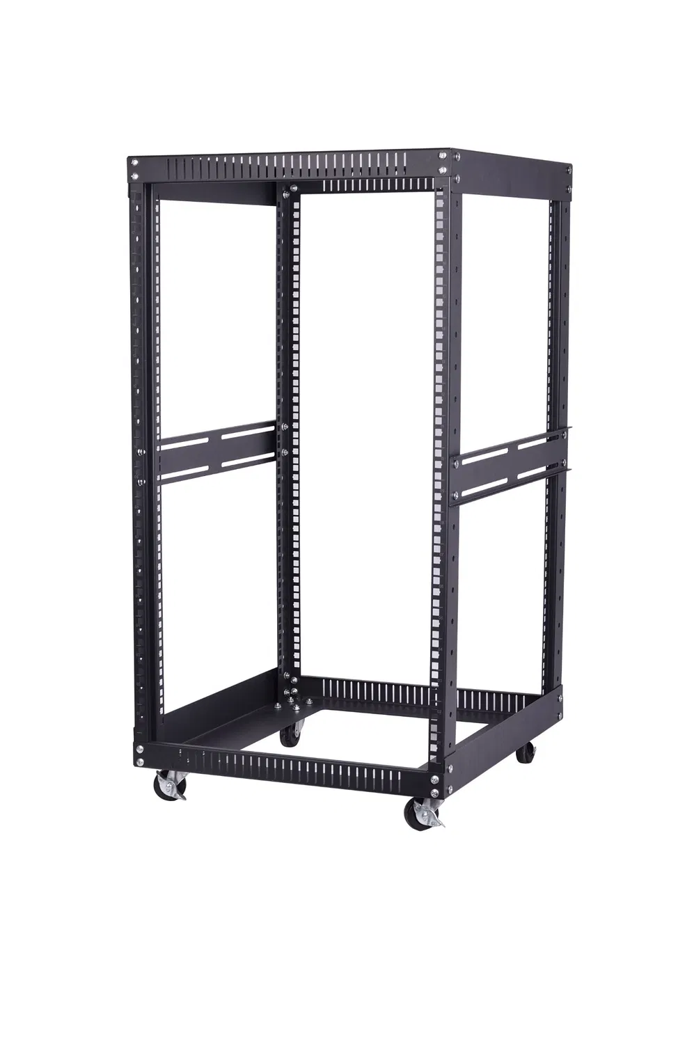 12u 14u Server Rack Offenes Gestell mit Rollen 4 Post Schnelle Montage 19 Zoll Datenrack pictures & photos