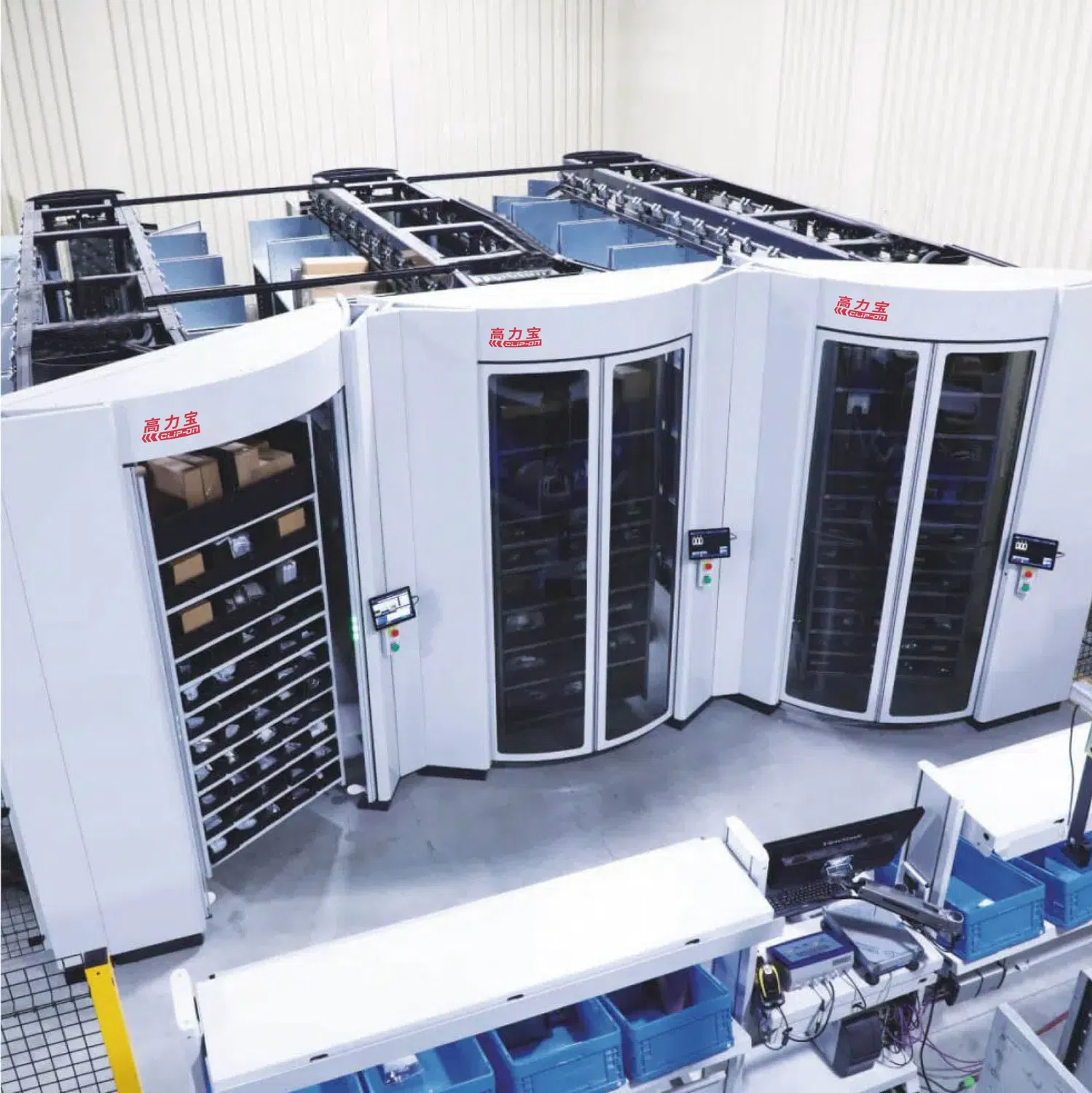Sistema de Prateleira Automática Armazenamento Inteligente Módulo de Carrossel Horizontal pictures & photos