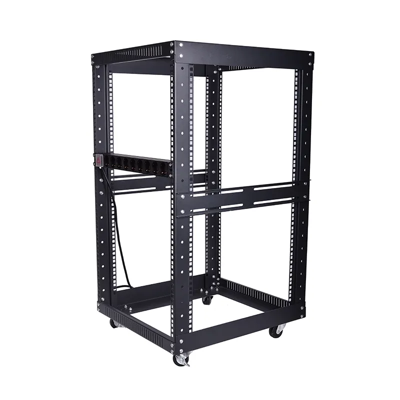 Netzwerkanwendungen Stehende Racks 4-Post Rahmen Offener Server Rack pictures & photos