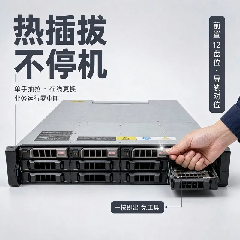 PowerVault ME5012 5.8PB Ölçeklenebilir Rackmount Array Depolama pictures & photos